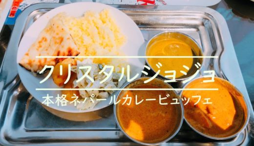 クリスタルジョジョ札幌栄町店【カレーランチビュッフェ】を食レポ